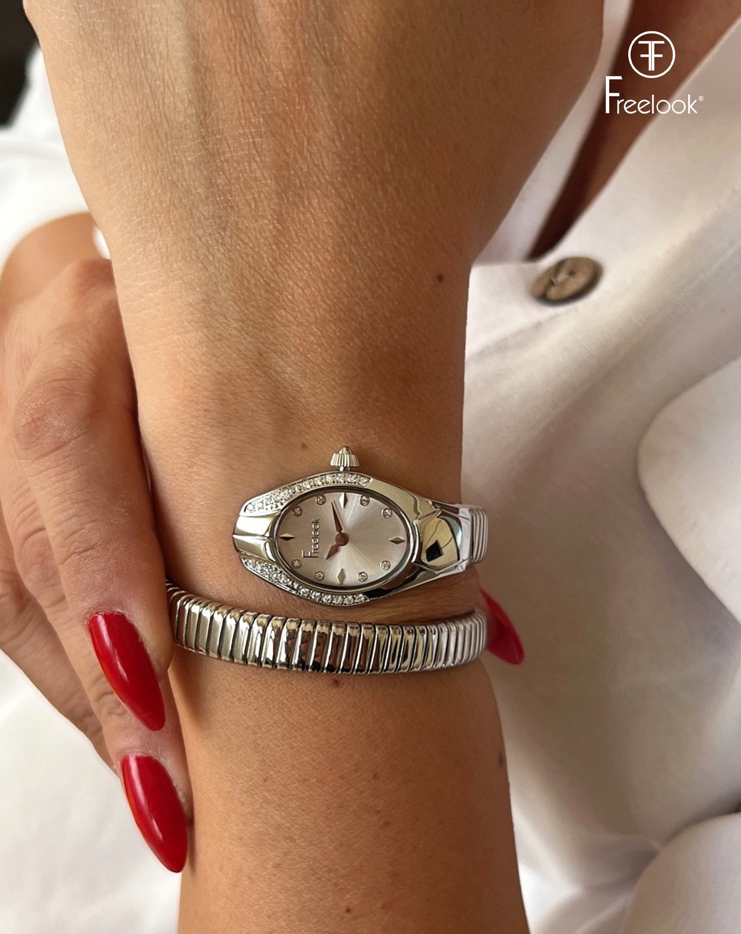 FREELOOK FL.1.10409-1 SNAKE WOMEN'S WATCH